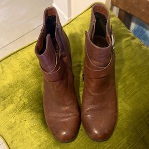 Cole Haan Brown Leather Ankle Boots